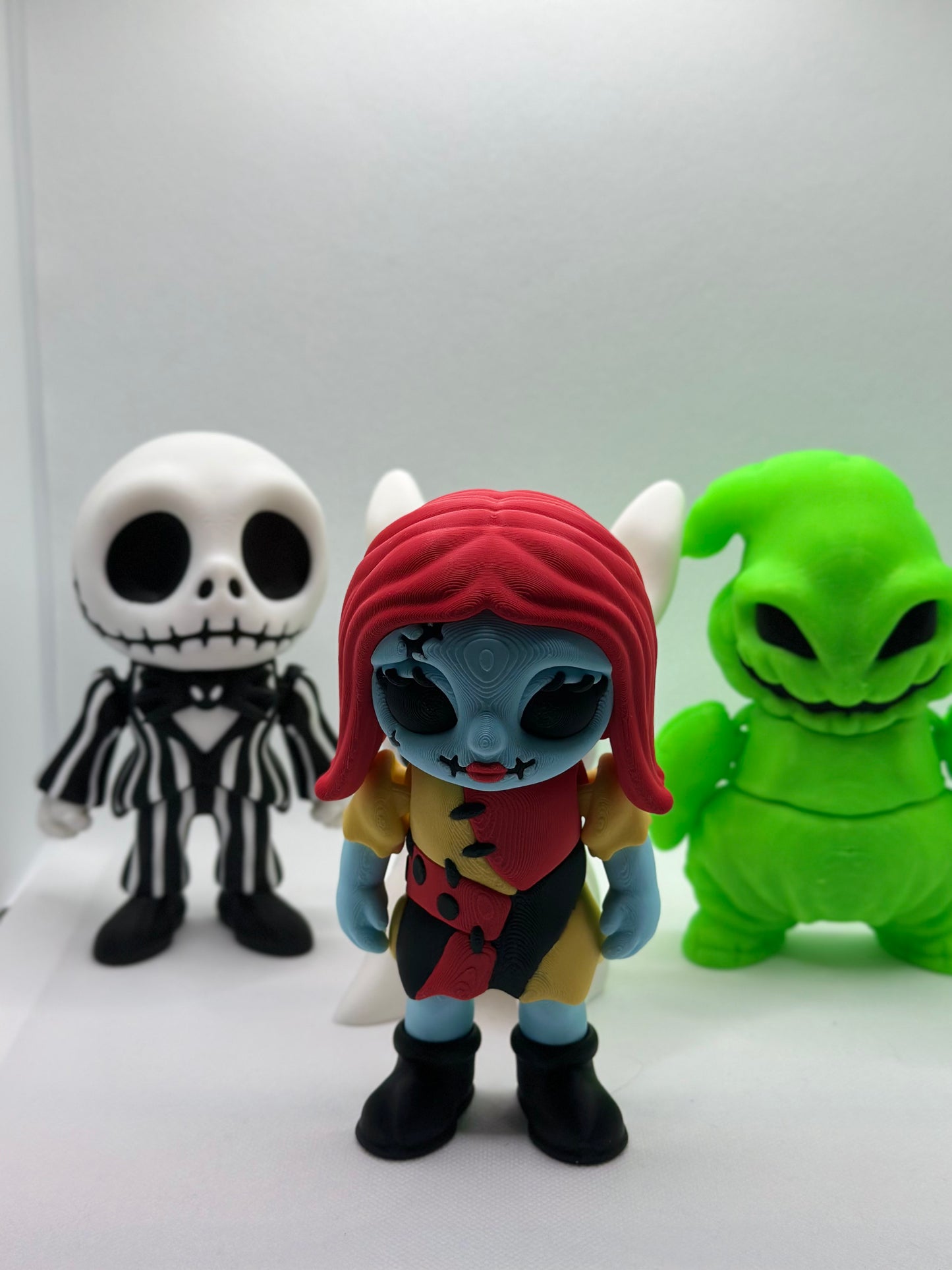 Jack, Sally, Oogie Boogie, and Zero Bundle – Enlarged Nightmare Before Christmas 3D Printed