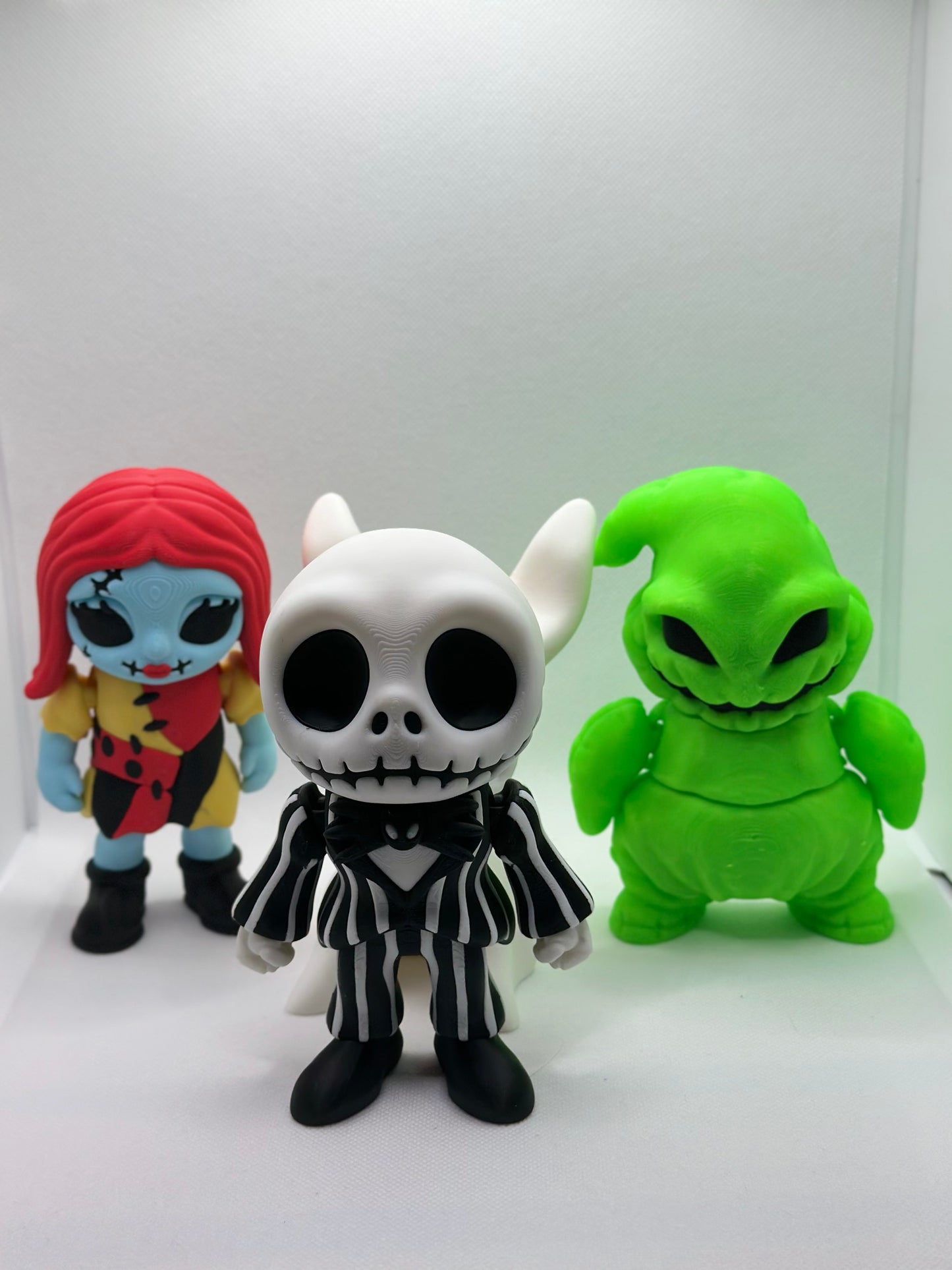 Jack, Sally, Oogie Boogie, and Zero Bundle – Enlarged Nightmare Before Christmas 3D Printed