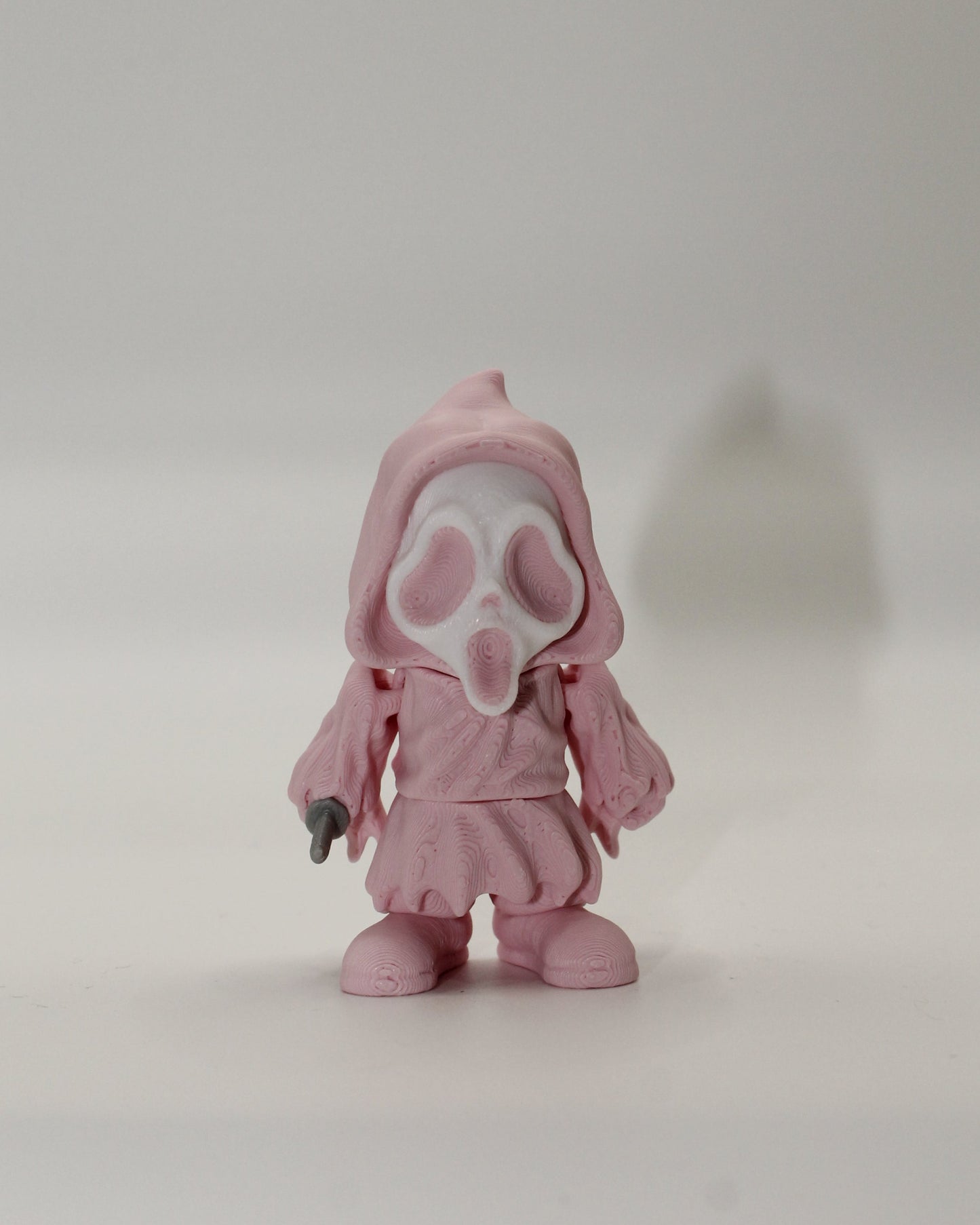 Pink Ghost Face – Horror Pocket Pal 3D Print
