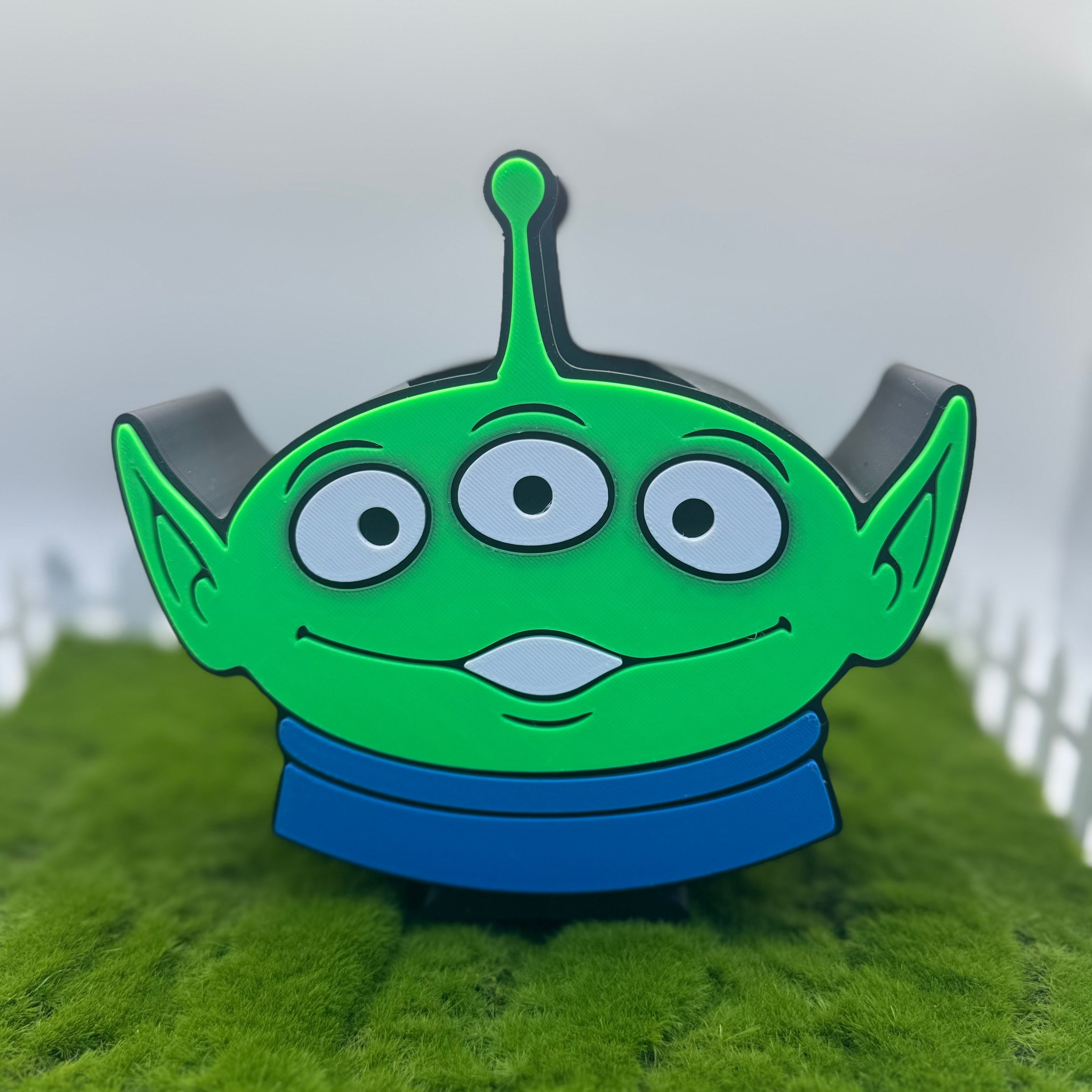 Green Alien BBW Soap Holder
