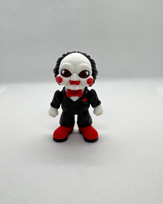 Flexi Billy the Puppet – Articulated 3D Printed Horror Collectible