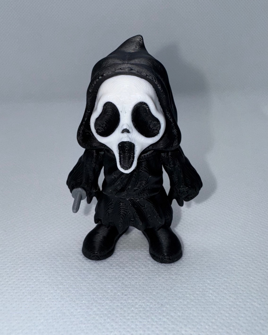 Flexi Scream / GhostFace – Articulated 3D Printed Horror Collectible