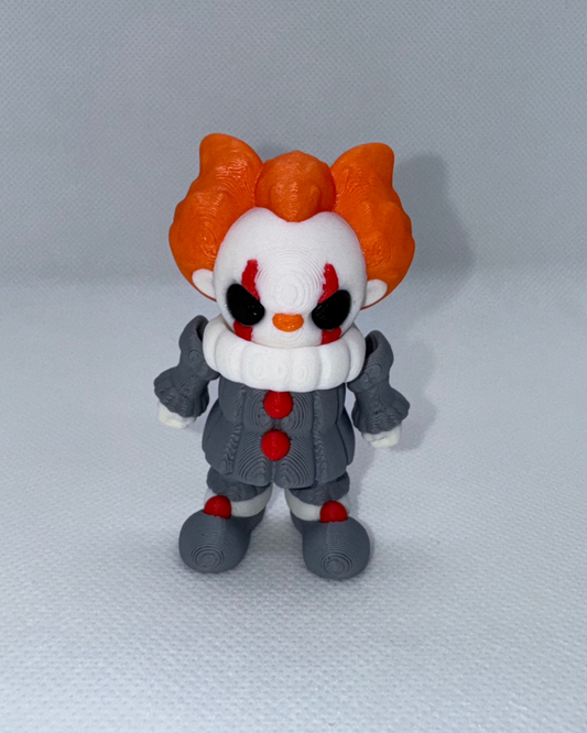 Flexi Pennywise – Articulated 3D Printed Horror Collectible