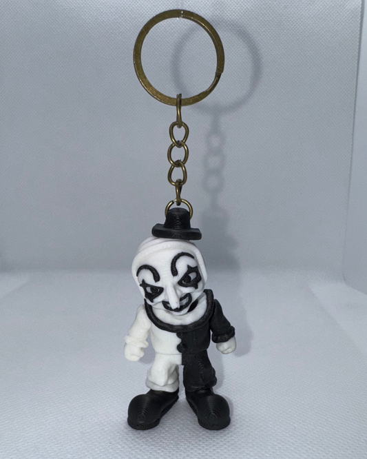 Art the Clown - 3D Printed Horror Keychain Collection