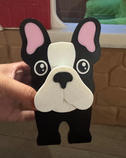French Bulldog Glasses Holder 3D Printed