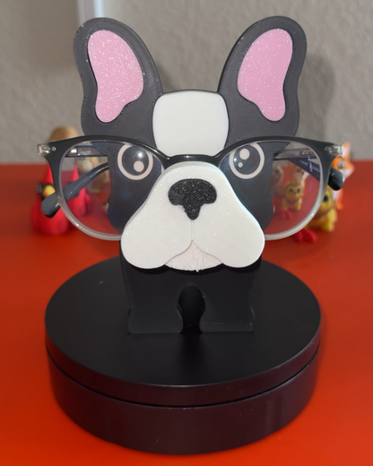 French Bulldog Glasses Holder 3D Printed