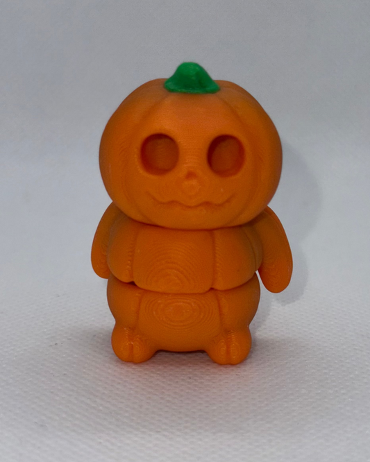 Tiny Pumpkin Skeleton – Halloween Pocket Pal 3D Print