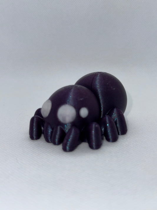 Spider Glow in the Dark Eyes (Purple) – Articulated 3D Print
