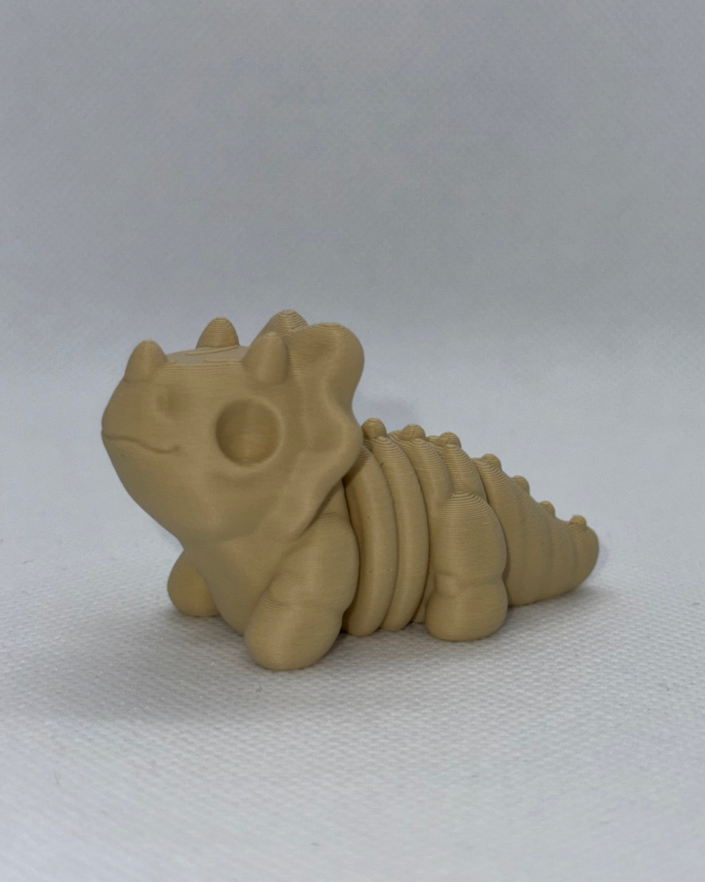 Triceratops Skeleton – Dino Pocket Pal 3D Print