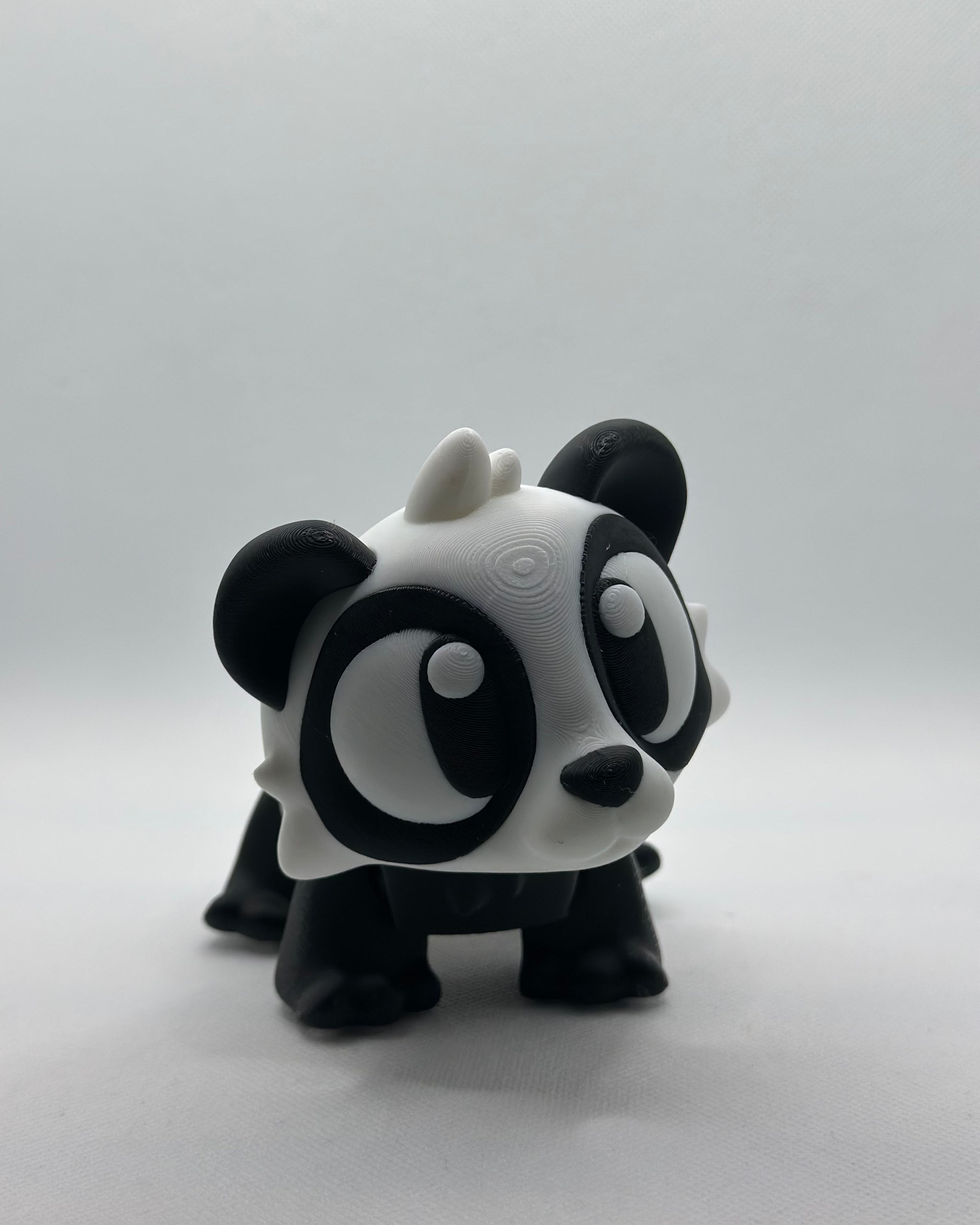 Panda – Enlarged Dinosaur 3D Printed