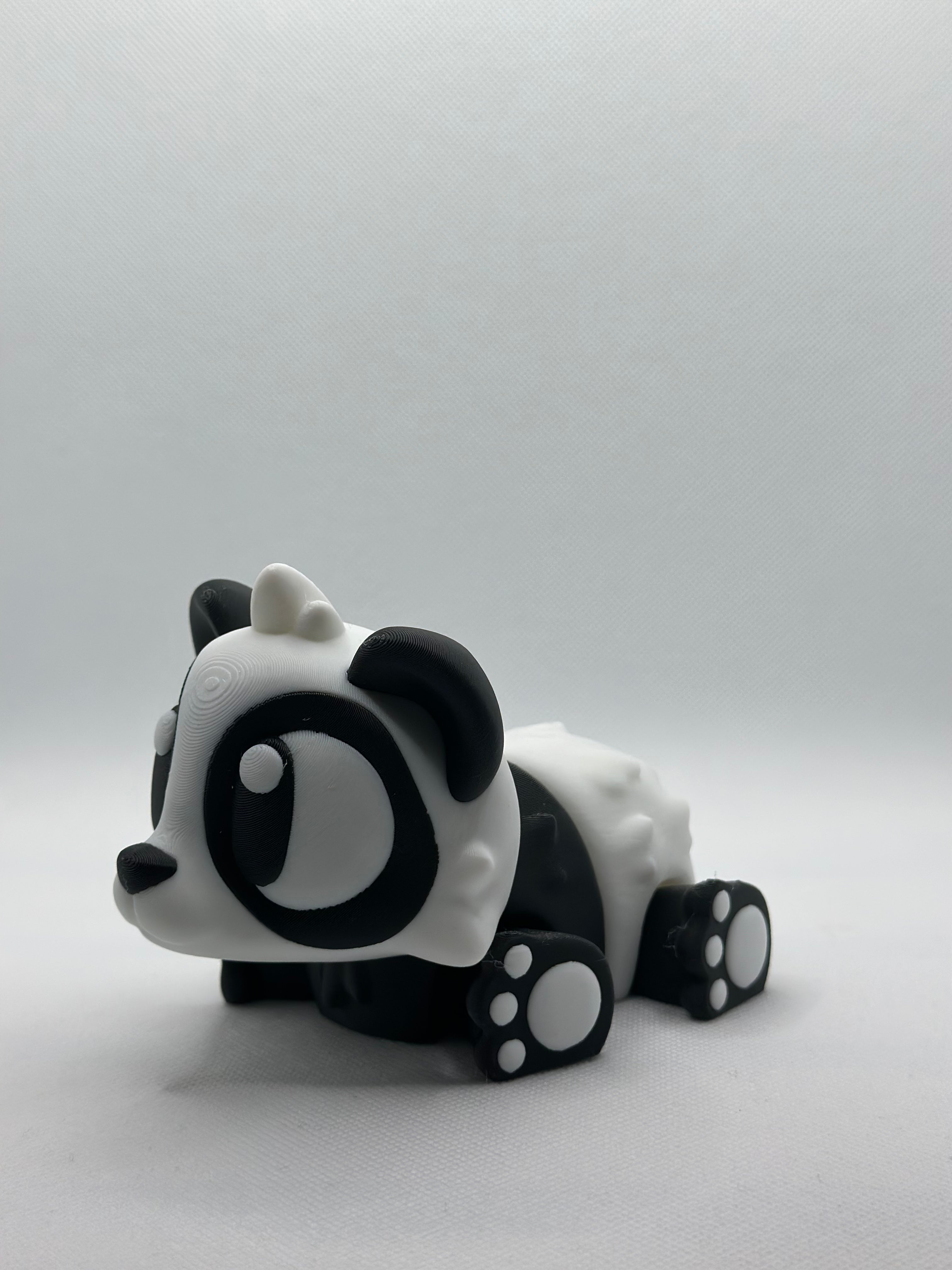 Panda – Enlarged Dinosaur 3D Printed