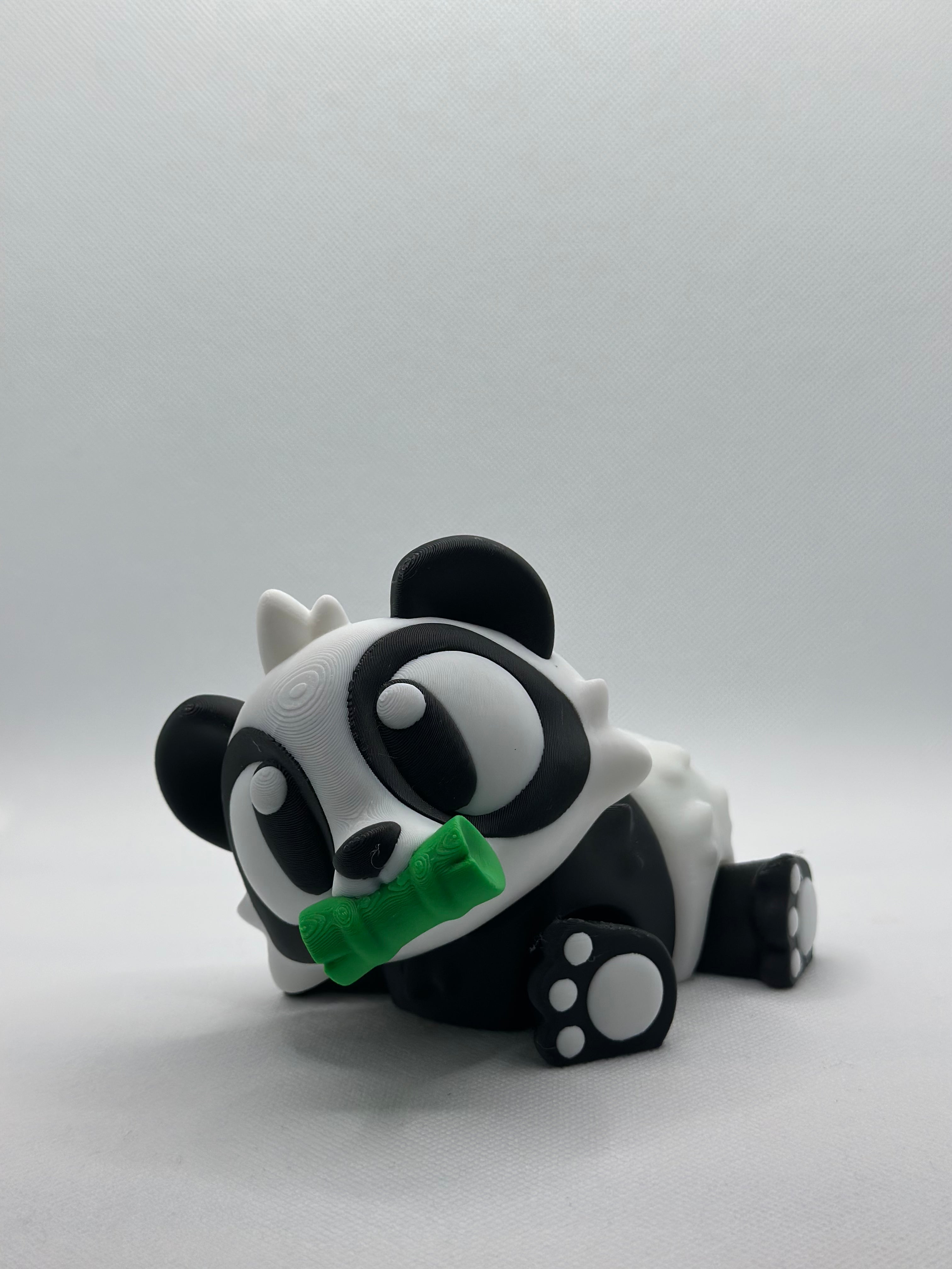 Panda with Bambu – Enlarged Dinosaur 3D Printed