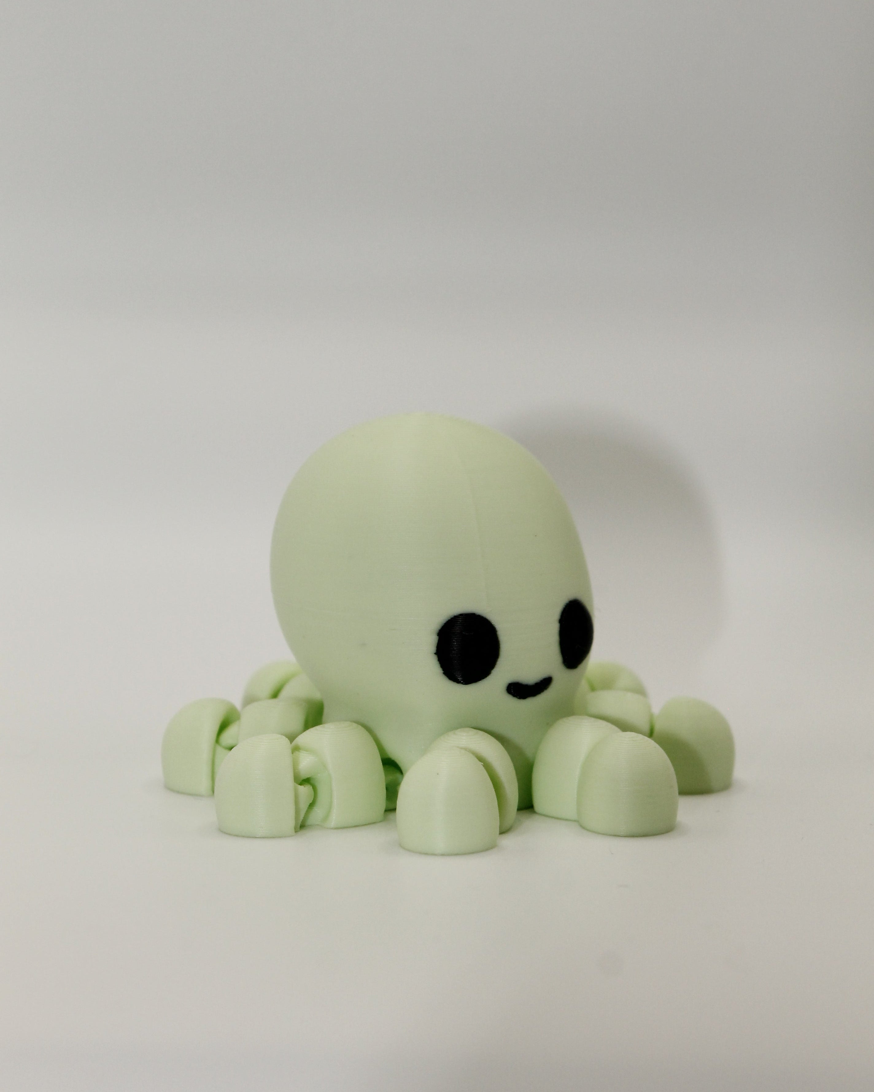 Octopus (Light Blue) – Articulated 3D Print Animal