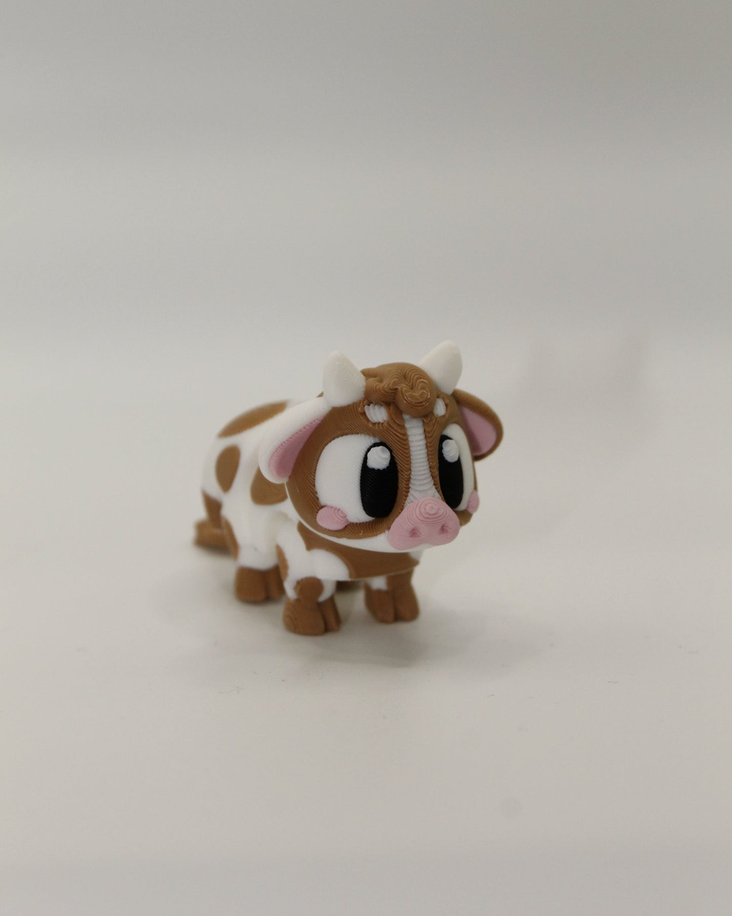 Brown Spotted Cow – Articulated 3D Print Animal