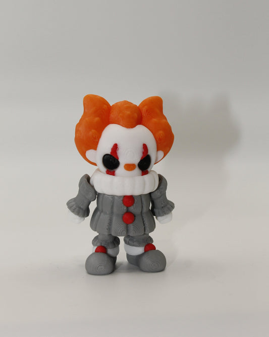 Flexi Pennywise – Horror Pocket Pal 3D Print